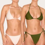0032d60b2b9f0c812de16ef1c16c2cb82d7f8b17_CNM1629_1_olive_and_cream_2_pack_triangle_bikini_set