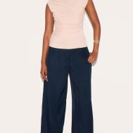 00aa7bcf1a34e49d276e52a4f0b7bce3e8de5e5b_CNM8051_3_nude_double_layer_mesh_ruched_detail_long_top-1