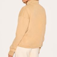 00f3931d0ae662d61b40cc45b854162141af341a_CNL8054_2_latte_drawstring_hem_quarter_zip_sweatshirt