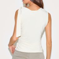 00fa921ac9c390b0194ed194e5a658ffec98a9d4_CNM6635_2_almond_double_layer_slinky_shoulder_tie_detail_top