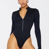 0119be2609b4779caf66ee712bd8a0f0ce3ad974_CMT6658_2_black_contour_rib_zip_up_long_sleeve_bodysuit