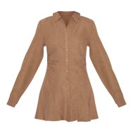 01cd0dcd219726fffcd43b82f950e511722bd962_CNM0223_5_mushroom_structured_ruched_detail_long_sleeve_shirt_dress