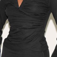 02a2b0e00653a049fab1f93de9932fde82edd38d_CNM5053_4_black_linen_blend_fitted_wrap_detail_shirt