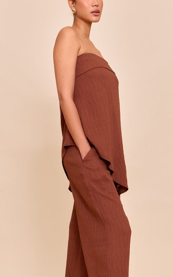 03deea230410a2d6d9398efd8b577edd116d8249_CNM8819_4_chocolate_textured_wide_leg_trouser