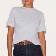 044aff1586ee4bc71f3d7a6d2de049b9d0ad21ba_CNM6000_1_grey_marl_cotton_ruched_side_detail_t_shirt