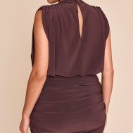 044ce0bfc12234c743b9b60838f9b523062785d7_CNN1221_2_plus_chocolate_double_layered_slinky_shoulder_padded_mini_dress