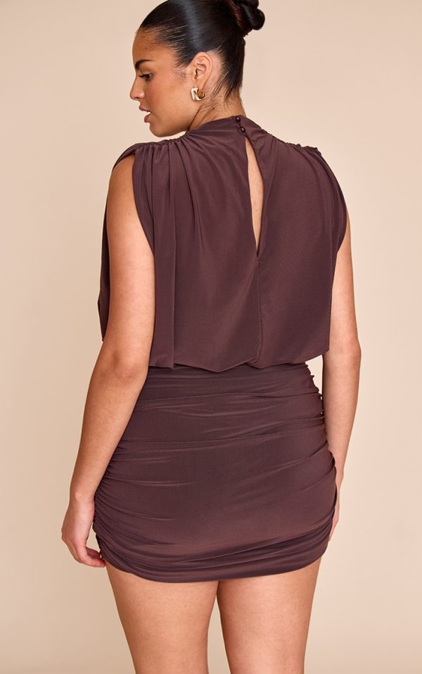 044ce0bfc12234c743b9b60838f9b523062785d7_CNN1221_2_plus_chocolate_double_layered_slinky_shoulder_padded_mini_dress