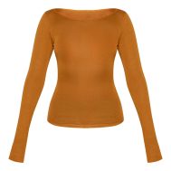 0478077f9fc9100b422a8e56d50387f03ff675e5_CNM3734_5_tan_sheer_soft_touch_crew_neck_long_sleeve_top