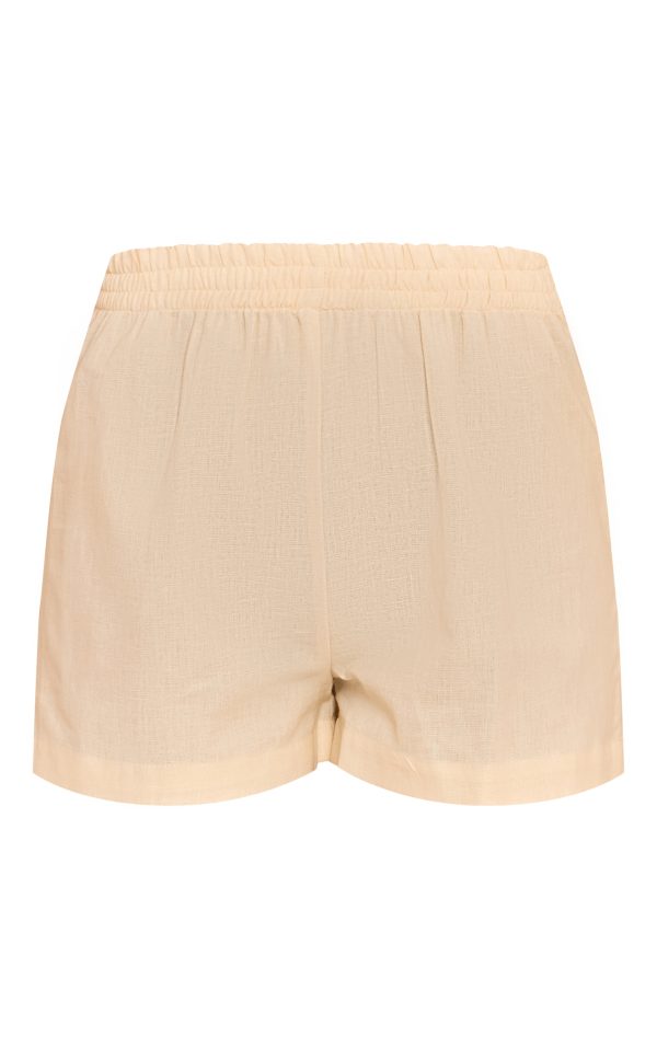 04bdbfefa4ffea1690809778788b2e1951f731a9_CNM7554_6_petite_almond_woven_high_rise_shorts