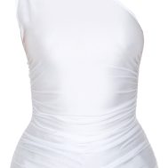 05b0ce448a3a4392e0d9a3628da52357bc89eb43_CNJ2013_5_white_stretch_slinky_ruched_side_long_top