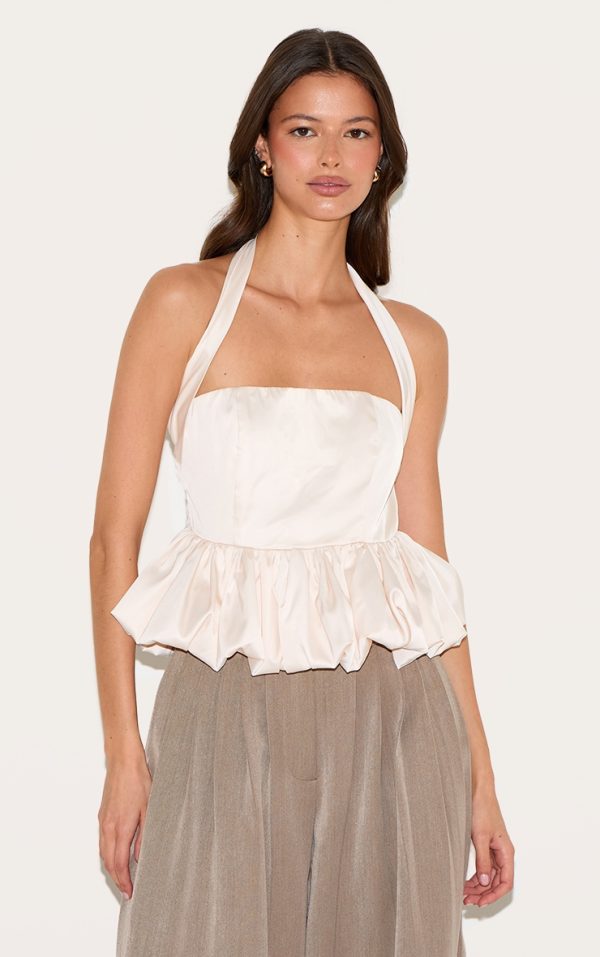 066330b75925dc18ecf84d238ade294983685e9c_CNM4063_1_cream_halterneck_puff_ball_top