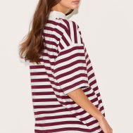06a9abd069018071e21c26c1ef3c62f5a36408d4_CNM6201_2_red_stripe_striped_oversized_collared_t_shirt