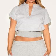 073a532172626865aff08ae331e497ad95847f05_CNM8071_4_shape_grey_marl_highwaisted_pin_tuck_sweat_shorts