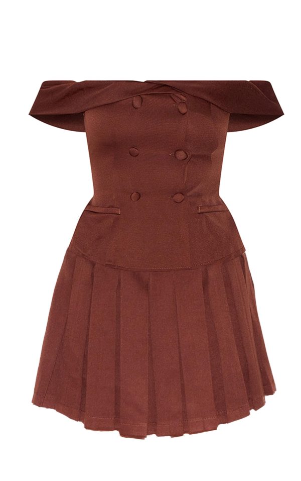 07649b046b4406ca022b48345723696ef61d9f2d_CNL9283_5_chocolate_tailored_button_detail_bardot_pleated_skort_playsuit