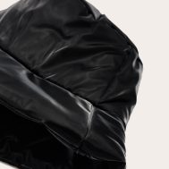 07ef9b84d0269c035c7472c626347b0a31ee046a_CNK7586_2_black_shiny_nylon_bucket_hat