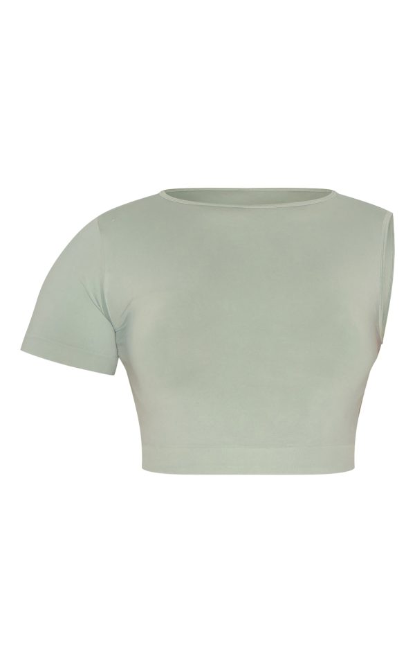 08285215cdb94b101d3244c9bb3339813d9c6ee6_CNJ3366_5_shape_sage_green_soft_seamless_one_sleeve_crop_top