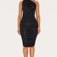 08586f98103186a375c1a31b2f949d010faca160_CMW7016_1_petite_black_slinky_ruched_one_shoulder_longline_midi_dr
