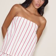 09b0c6905e8ed98a8b1573984f2a228b77216f73_CNM6085_1_red_pinstripe_elasticated_bandeau_top