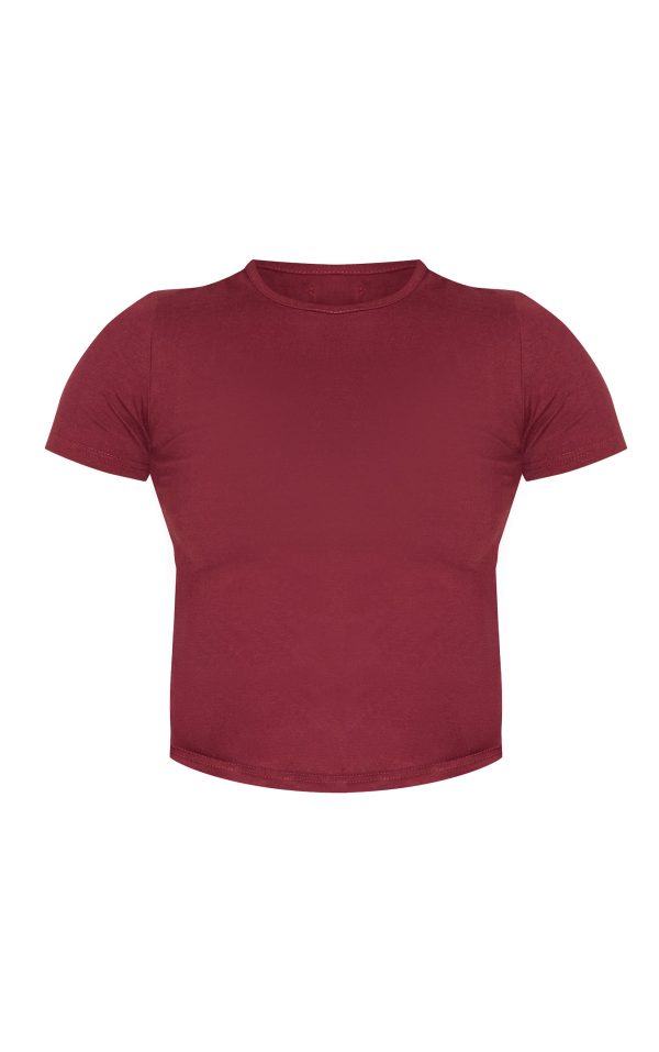 09bd3fe43a0deaaaa6c5429a2fa95cad23130ebe_CNK3174_5_tall_burgundy_premium_cotton_cap_sleeve_t_shirt