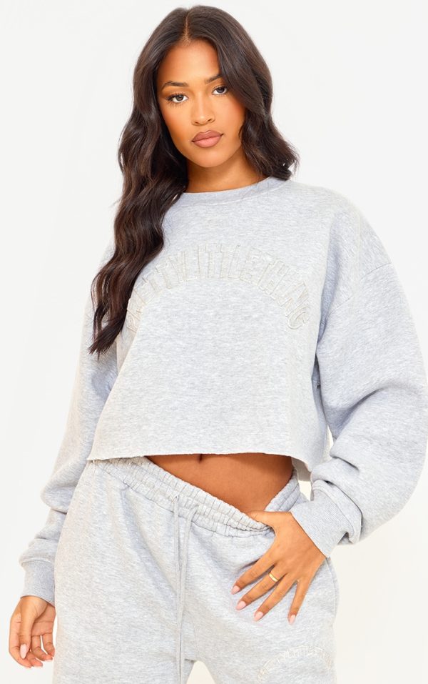 09f823b4802253474cc9f6ef47bd6bc5428925a9_CNJ8953_1_prettylittlething_tall_grey_marl_distressed_varsity_cropped_sweatshirt