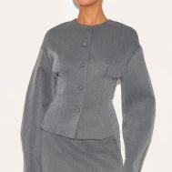 0a6f0cdd40df791888f2f5a5d46dfff3dea2819b_CNL7213_2_charcoal_tailored_woven_boxy_balloon_sleeve_blazer