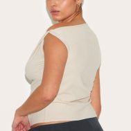 0b5509d90c55e34871c6c1455b7645c4019ab349_CNL8315_2_plus_oatmeal_basic_knit_asymmtric_twist_sleeve_vest_top