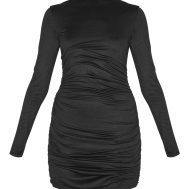 0be19c715568d7b17c51cc38fe450752d9bc5c23_CNL0092_5_black_double_contour_ruched_detail_bodycon_dress