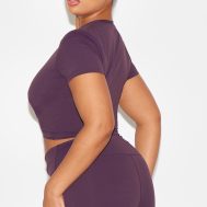 0be467003972f8138a59759c74939c2feb2c755c_CNM0256_7_dark_plum_sculpt_short_sleeve_longline_gym_top