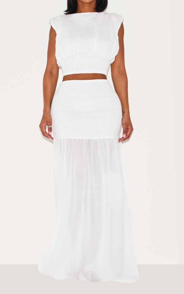 0c40884b9e48a6c01e59140eae889377528e3db4_CNM6274_2_shape_cream_shirred_contrast_maxi_skirt