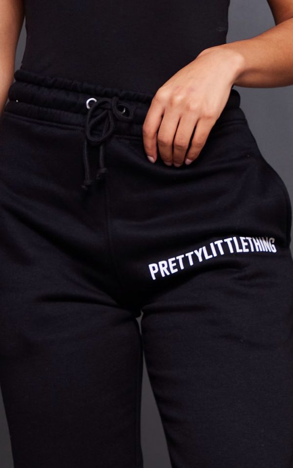 0c46790395e126ad4e7b443aaf0dda52a80964d6_CNF2360_4_prettylittlething_black_logo_high_waisted_cuffed_joggers