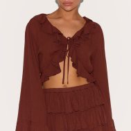 0cbcf9fdc9fe4db48c3e9ca5d7d3d642647377ad_CNM3969_4_petite_chocolate_cheesecloth_ruffle_mini_skort