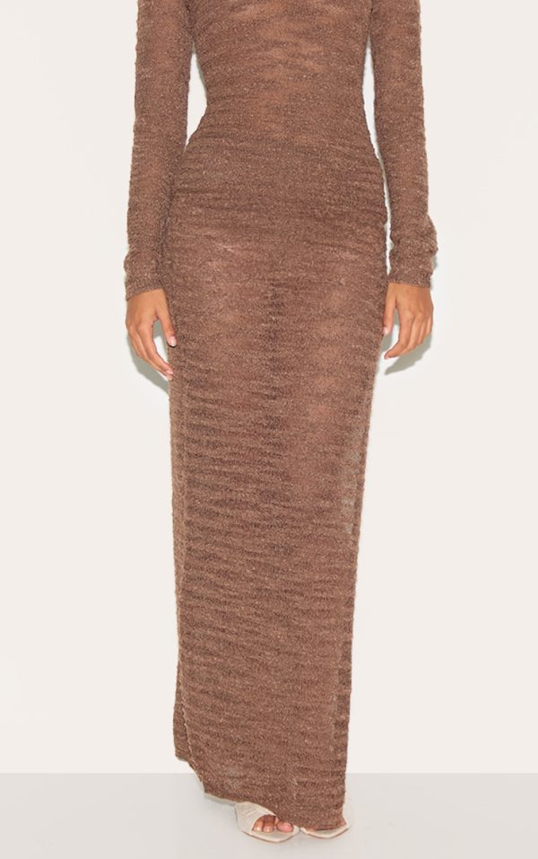 0d28d1bdead58455dc8a61948a7e88dd548b39ec_CNM1227_2_chocolate_sheer_bobble_crochet_side_split_maxi_skirt