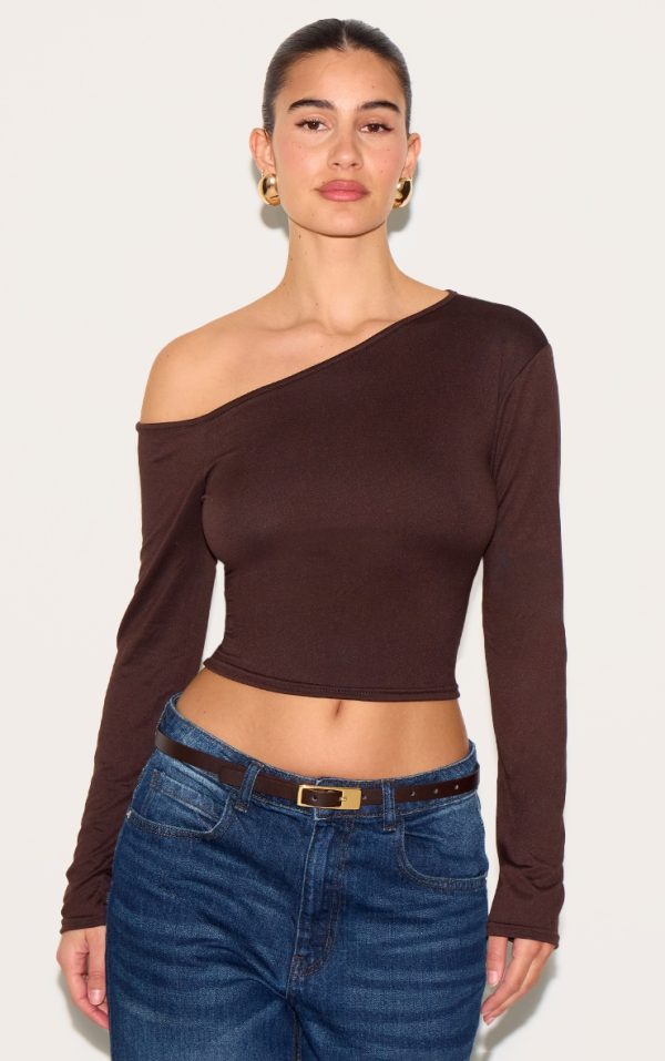 0d6f1a596ae9d0f1890c6ec0ab1de6161dd8bd75_CNM2406_1_chocolate_cotton_asymmetric_fitted_long_sleeve_top