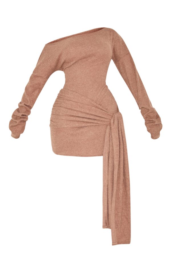 0db3a33c63c87c3e466f59cfceb87dcbad13ffec_CNM2570_5_shape_taupe_brushed_rib_boat_neck_wrap_waist_mini_dress