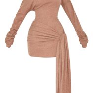 0db3a33c63c87c3e466f59cfceb87dcbad13ffec_CNM2570_5_shape_taupe_brushed_rib_boat_neck_wrap_waist_mini_dress