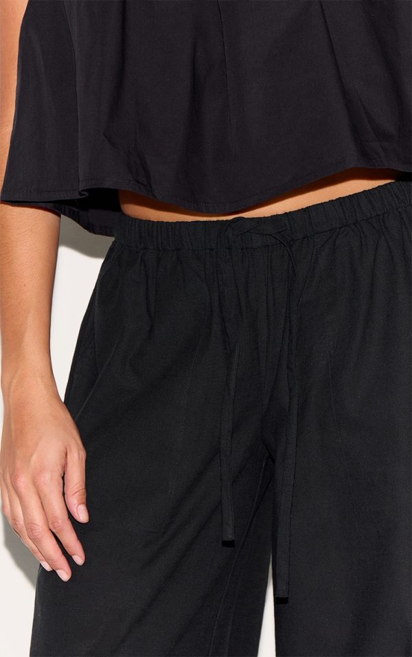 0dd7a3d8201065288aabec14c50fe427230d7401_CNM3977_4_petite_black_linen_drawstring_waist_trousers