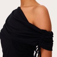 0df702380c07d38c7677d838038c52b1013be20c_CNL6372_4_black_ruched_side_off_the_shoulder_top