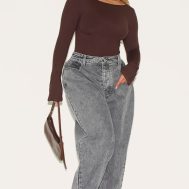 0e4d557439124b20ce768de9b68139cb7f0acb71_CNL8212_3_shape_chocolate_sculpt_boat_neck_flare_sleeve_bodysuit