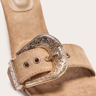 0e6e966eeece8c40dbadff3d182af20731662ce1_CNJ8401_4_camel_faux_suede_square_toe_western_buckle_high_stiletto_heeled_mules