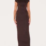0e6fe877933136142fe08100a65949d73d3ba932_CNM3149_1_chocolate_double_contour_boat_neck_maxi_dress
