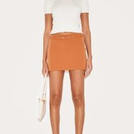 0e807cb3de125bc3dcf946fa967244a073acde83_CNL9125_1_rust_black_thin_belt_detail_tailored_mini_skirt