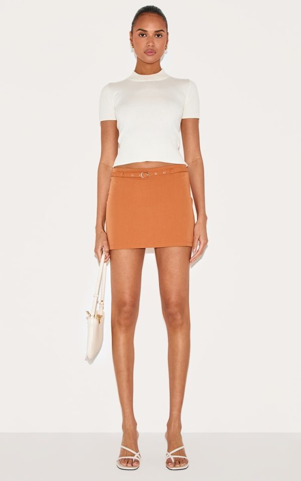 0e807cb3de125bc3dcf946fa967244a073acde83_CNL9125_1_rust_black_thin_belt_detail_tailored_mini_skirt