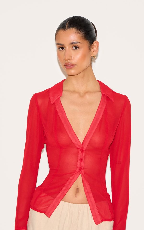 0eff7b47ea0ae8e4281ad8f2e099b4ef9d76811c_CNM7560_4_tall_red_mesh_button_front_blouse