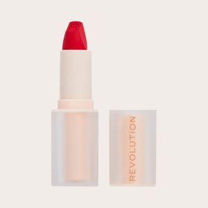 Revolution Lip Allure Soft Satin Lipstick Vibe Red