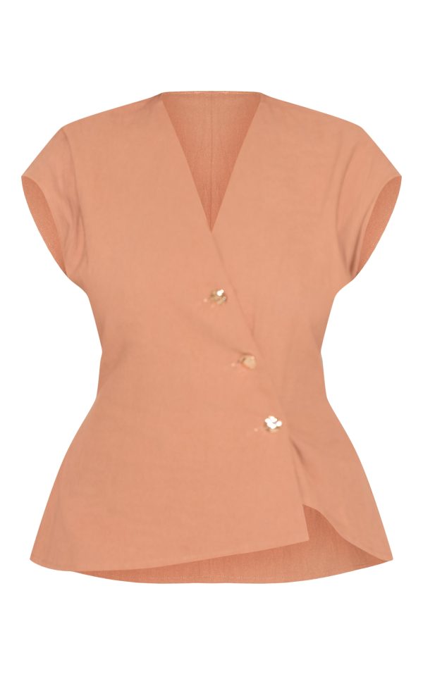 0fc385336ca64759016184cefbe9f6548929a4db_CNM6342_5_shape_mocha_linen_asymetrical_gold_hammered_button_adjustable_waistcoat