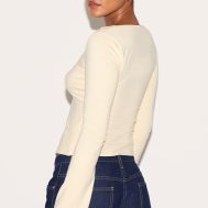 10350144d66fd2121b7bbf4d0c1a0c968e3ef34c_CNM6354_2_almond_asymmetric_button_down_detail_long_sleeve_top