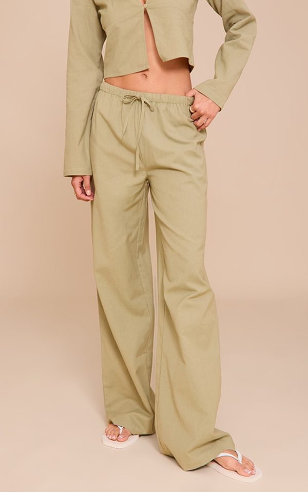 10cbe8ab420c4fbc7af7aa6b5a762ac721fc4d82_CNM6107_1_khaki_wide_leg_drawstring_trousers