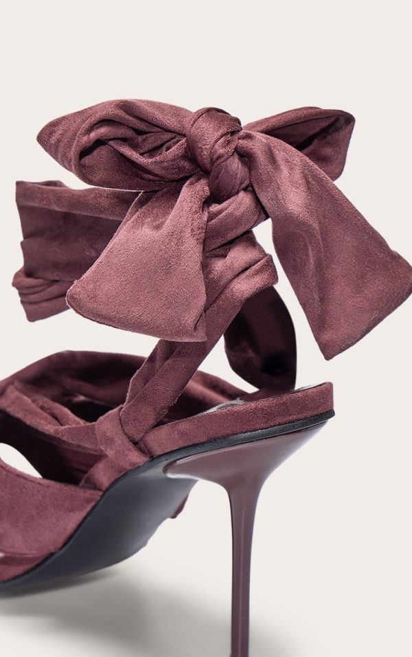 10f75dd403fee8daa56706e4896f082c5b0b39cb_CNL7987_4_chocolate_faux_suede_square_toe_thong_lace_up_high_stiletto_heeled_sandals