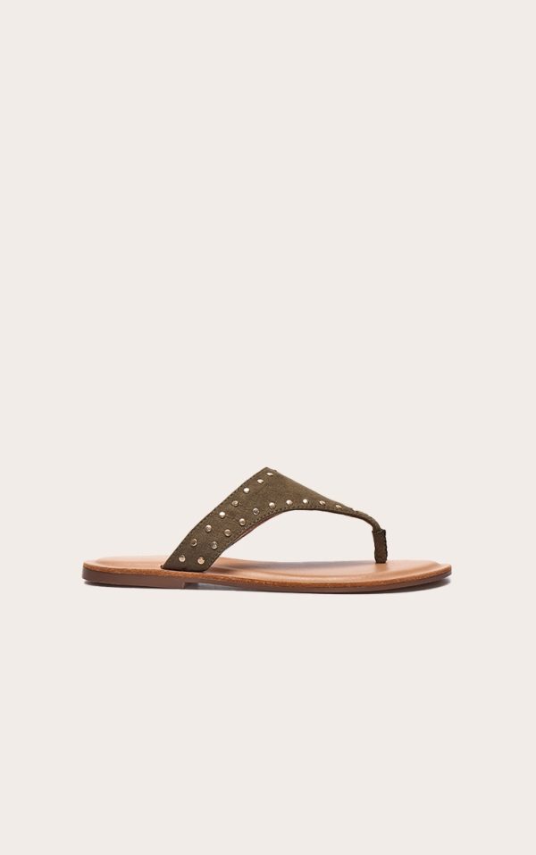 115957a325f891077a41f7e5979b471947e39173_CNL7095_1_olive_faux_suede_stud_detail_toe_thong_flat_sandals