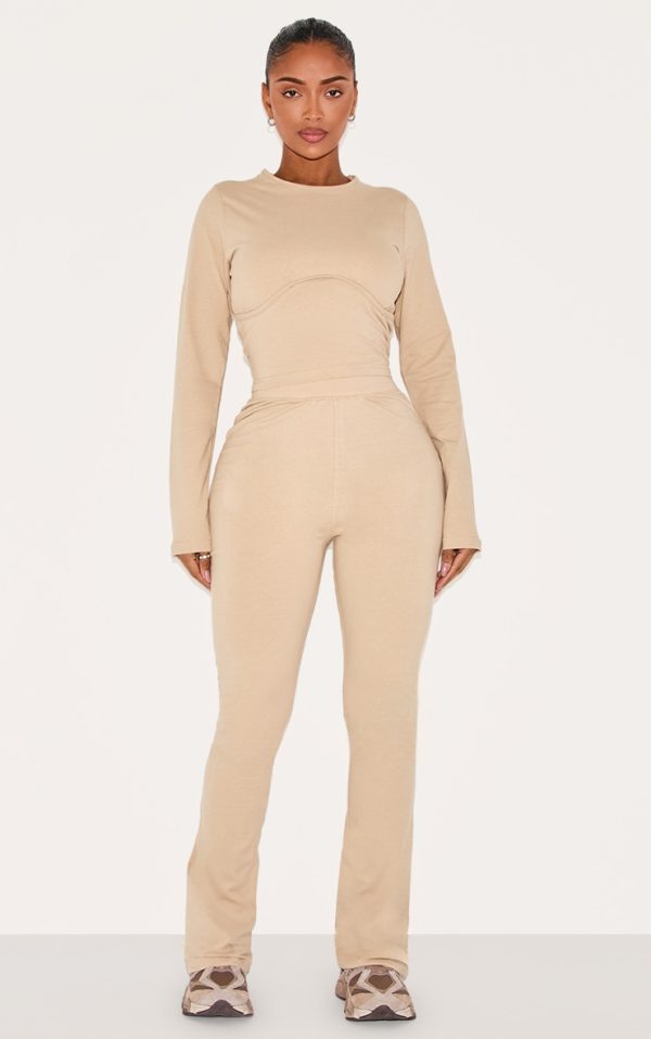 11b967eba8eba9c8ea8a7a8e62f36453f3753f87_CNG5092_1_shape_oatmeal_cotton_high_waist_flared_trousers